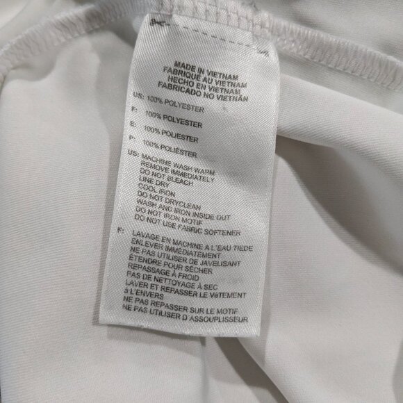 Adidas Men's adiPure Climalite Athletic Shirt, White, Size XL, Short Sleeve - Picture 15 of 16